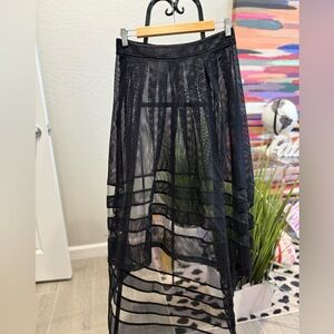 High-Low Skirt netted